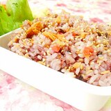 ❤甘塩鮭と紅生姜とホースラディシュの混ぜご飯❤